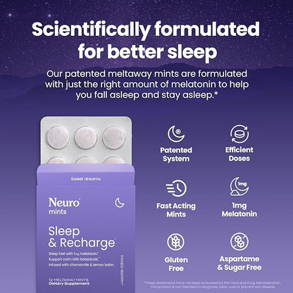 Neuro Sleep & Recharge Meltaway Mints