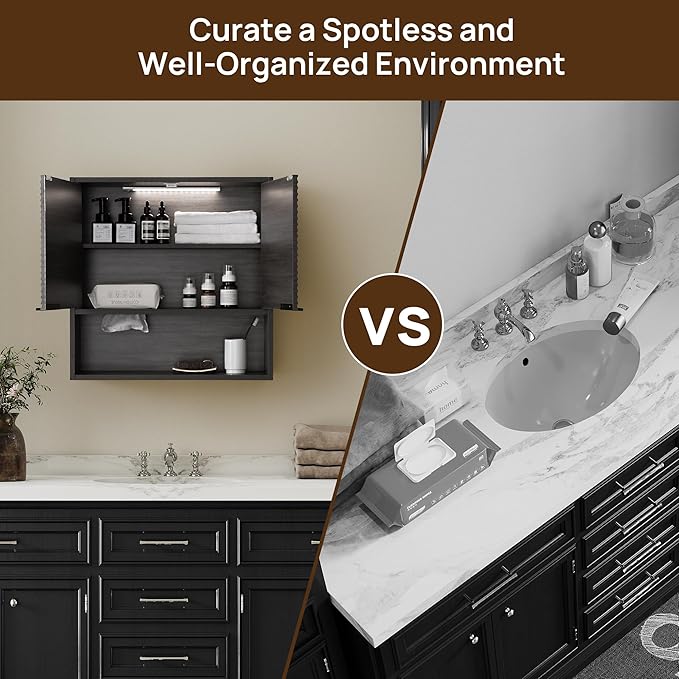 Wall Mounted Bathroom Cabinet