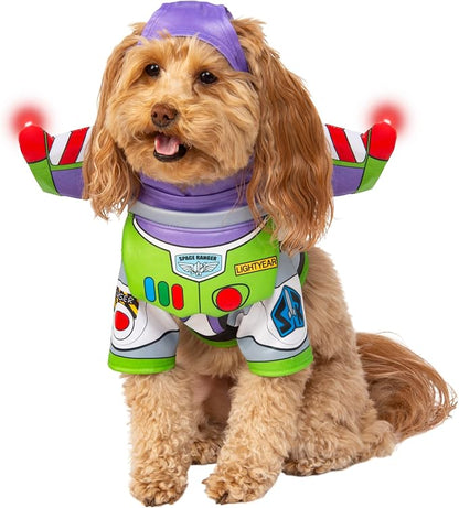 Toy Story: Buzz Lightyear Pet Costume for For Dogs or Cats by Rubies, XXL