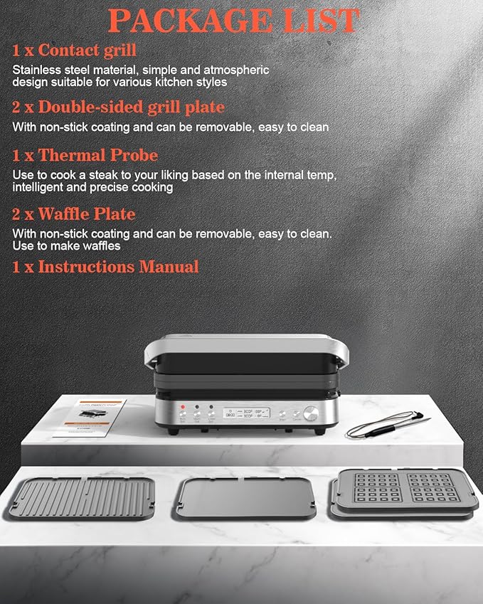 Panini Press Grill Sandwich Maker