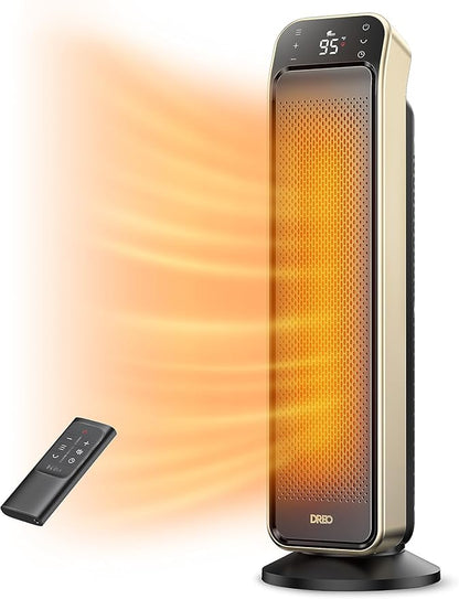 DREO Space Heater Indoor, 3 Modes, Overheating & Tip-Over Protection, Electric