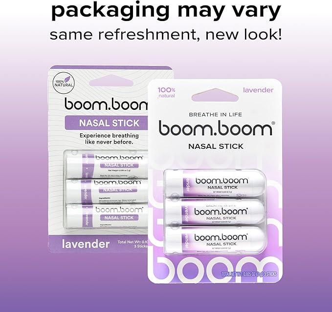 BoomBoom Nasal Stick | Vapor Flow Technology | Cool Refreshing Sensation |