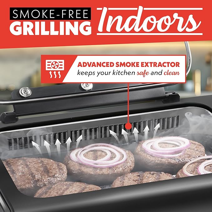 Gourmia Smokeless Indoor Grill