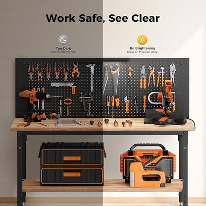 60" Work Bench Adjustable Height