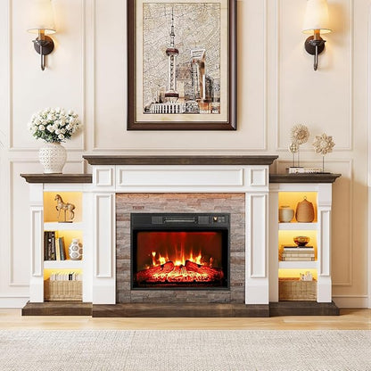 LGHM 72" Electric Fireplace