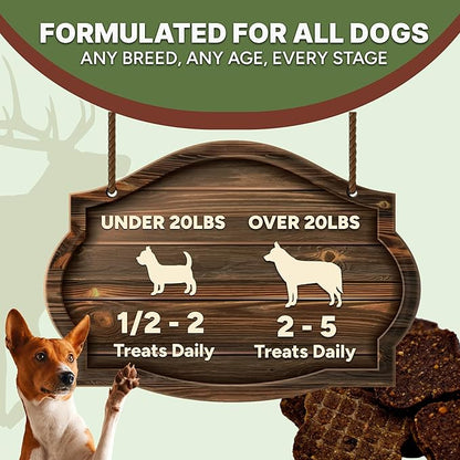 Gaines Family Farmstead Beef & Sweet Potato Fillets for Dogs - 8 oz, All-Natural, Grain-Free, Healthy Dog Treats for All Ages & Breeds, Made in USA