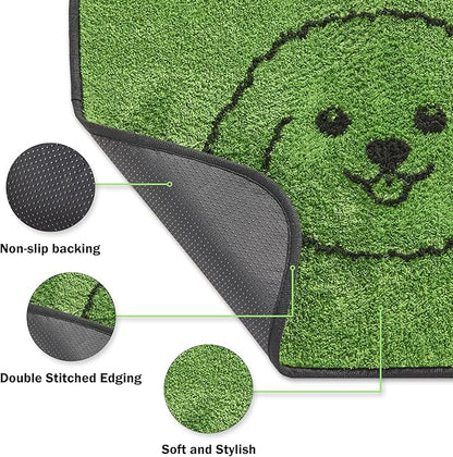 Reusable Puppy Pads , Washable Pee Pads for Dogs 72"x72" Extra Large | Super Absorbent & Leakproof Potty Training Pads, Plush Grass-Look With Non-Slip Backing For Crates, Playpens & Small Pets
