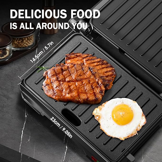Panini Press Grill & Sandwich Maker