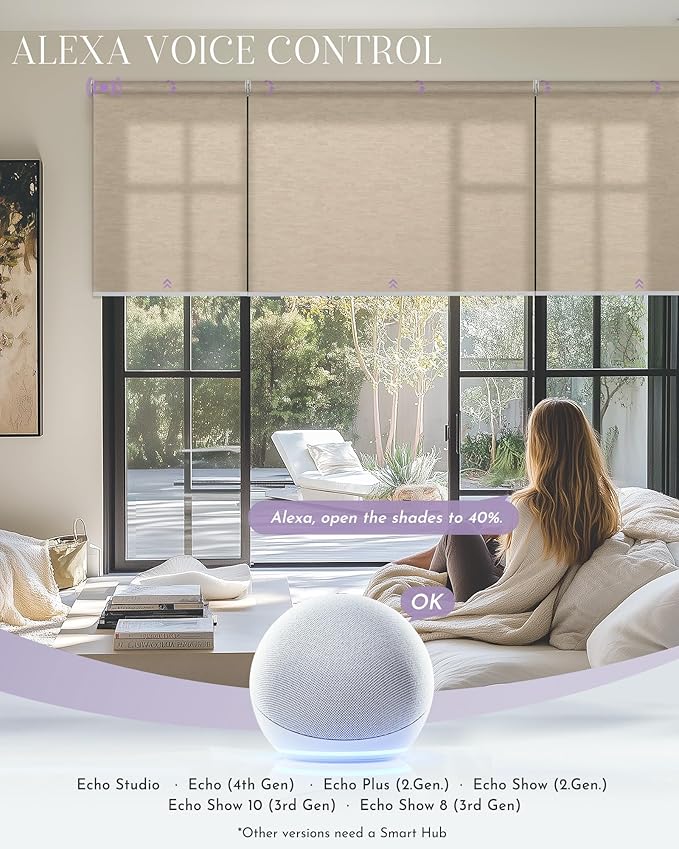 Graywind Smart Coupled Roller Shades Compatible