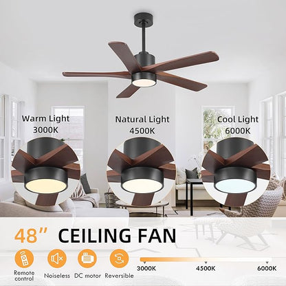 WINGBO 48 Inch DC Ceiling Fan