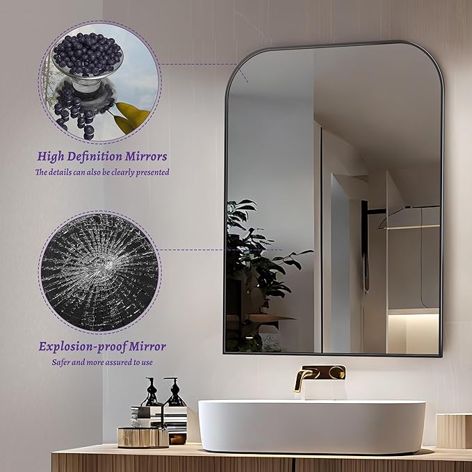 Bathroom Mirror, Wall Mirrors, Bathroom Vanity Mirror