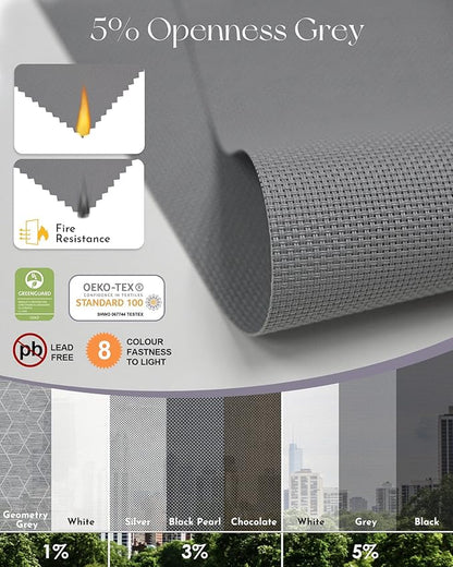 Graywind Motorized Solar Shades Compatible
