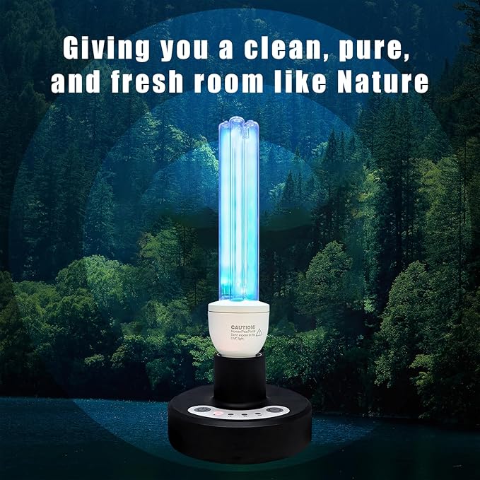 BAIMNOCM UV Light Sanitizer, UVC Disinfection Lamp