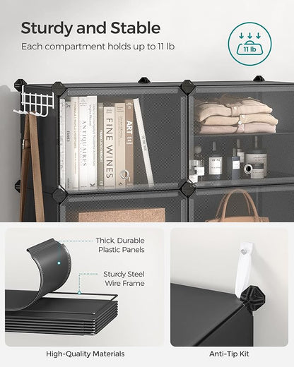 SONGMICS Shoe Rack Organizer, 10-Tier Shoe Storage Cabinet