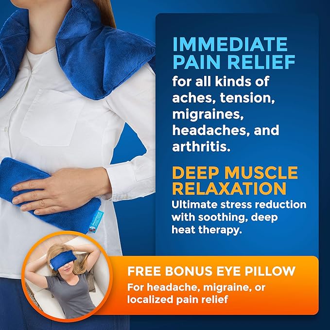 PhysioNatural Microwavable Heating Pad –