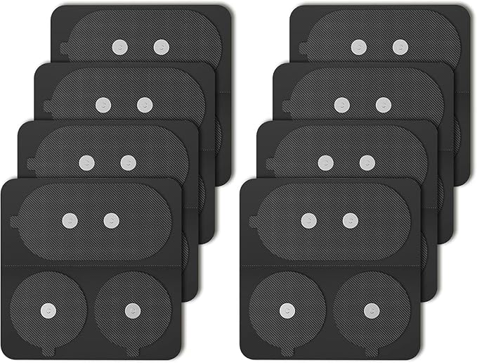 Medcursor TENS Unit Replacement Pads, Biocompatible Hydrogel, Reusable 30 Times