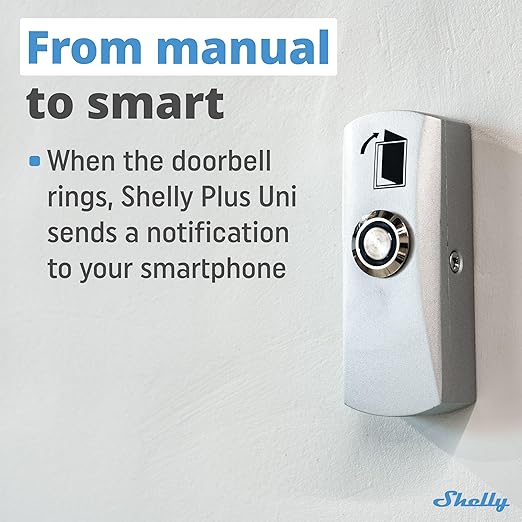 Shelly Plus Uni | Smart Wi-Fi and Bluetooth Operated Module