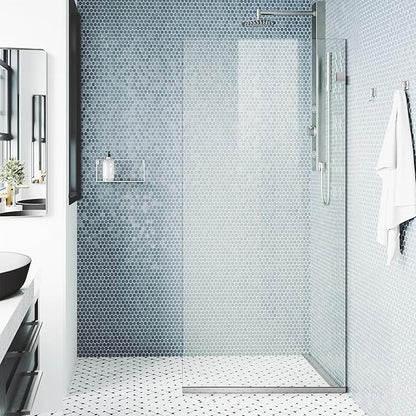 Bathroom Shower Glass Door 24 * 74"