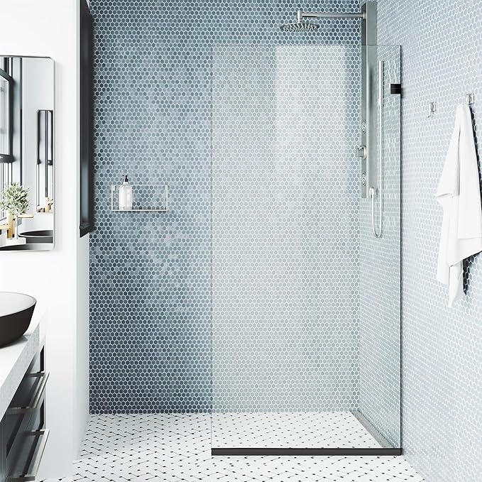 Bathroom Shower Glass Door 24 * 78"