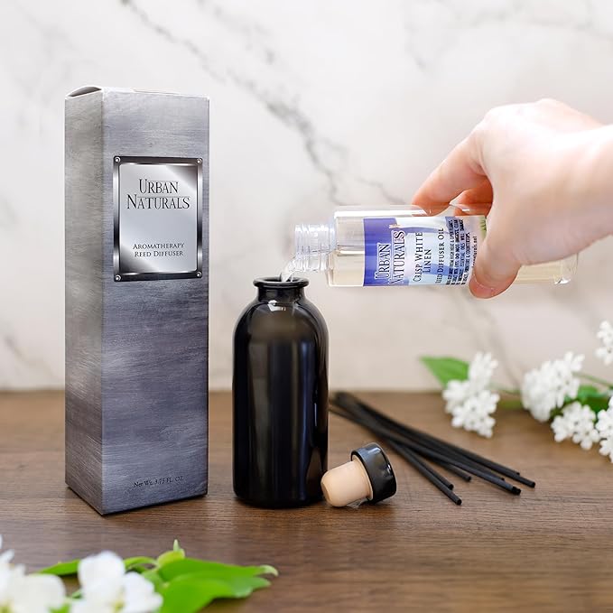 Urban Naturals Smoked Vanilla Reed Diffuser Set