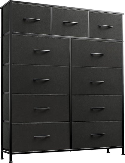 WLIVE Tall Dresser for Bedroom, Fabric Dressers Storage Tower, Dresser & Chest