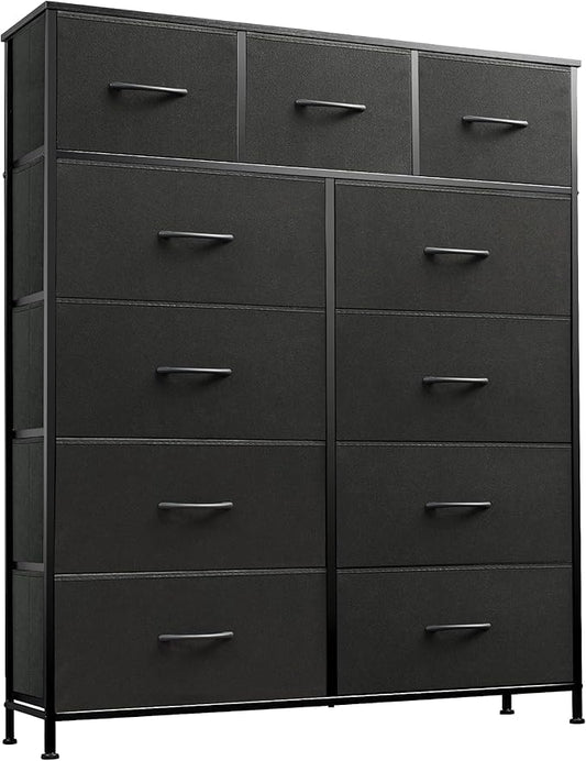 WLIVE Tall Dresser for Bedroom, Fabric Dressers Storage Tower, Dresser & Chest
