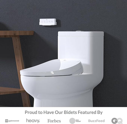 Bio Bidet DLS Premium Heated Bidet Seat, Warm Water & Air Dryer, Auto Open and