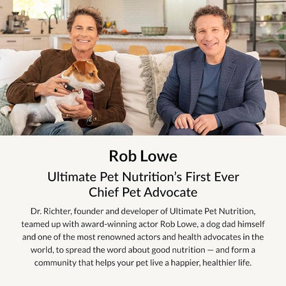 ULTIMATE PET NUTRITION Nutra Complete Bone Broth Infusions, 100% Freeze Dried Raw Veterinarian Formulated Dog Food with Antioxidants Prebiotics and Amino Acids (3 Pound, Bone Broth Duck)