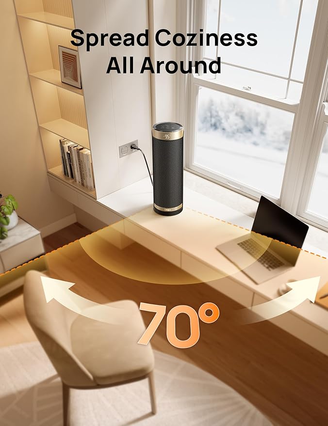 DREO Space Heater, 1500W Electric Heaters