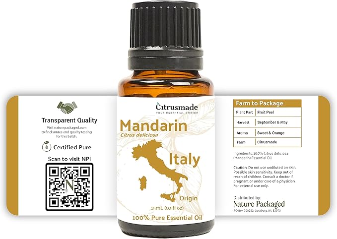 Pure Mandarin Essential Oils