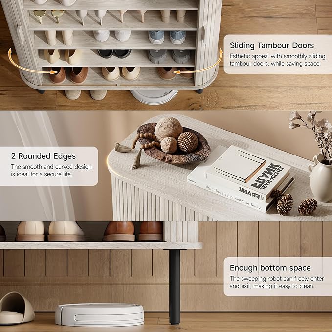 ONBRILL 6-Tier Shoe Cabinet