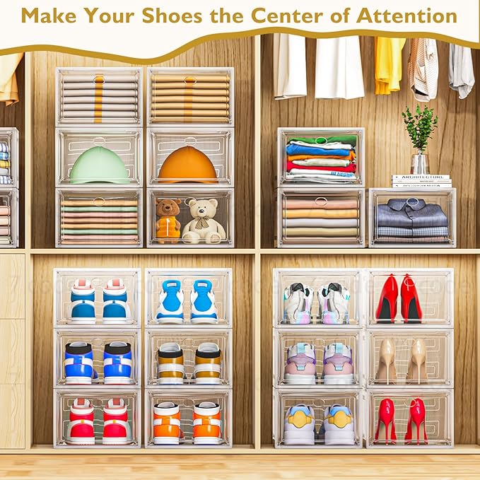 Thickened Clear Shoe Storage Organizer