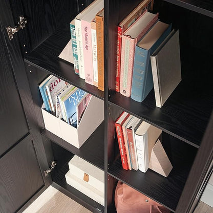 Sauder Tall Storage Cabinet, 4 Adjustable Shelves