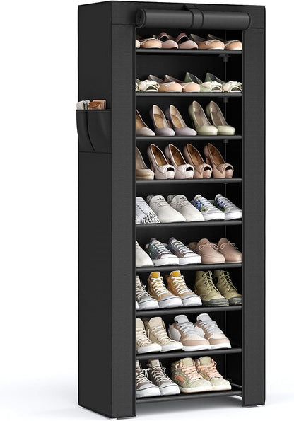 SONGMICS 10-Tier Shoe Rack, Shoe Storage Cabinet