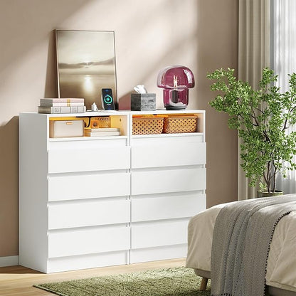 Garvee 4 Drawer Double Dresser