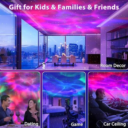 Star Projector, Galaxy Projector for Bedroom, Night Light with Timer and Remote Control, Gift for Kids Adults for Birthdays, Christmas