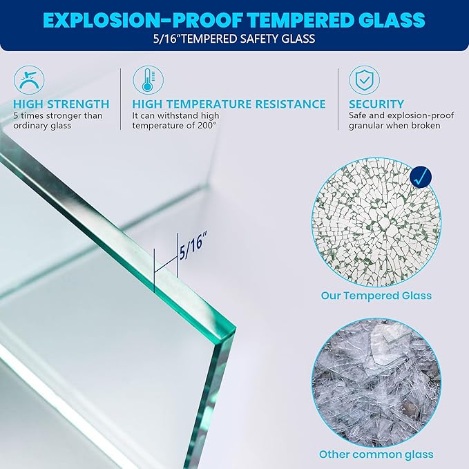 Bathroom Shower Glass Door 36 * 78"