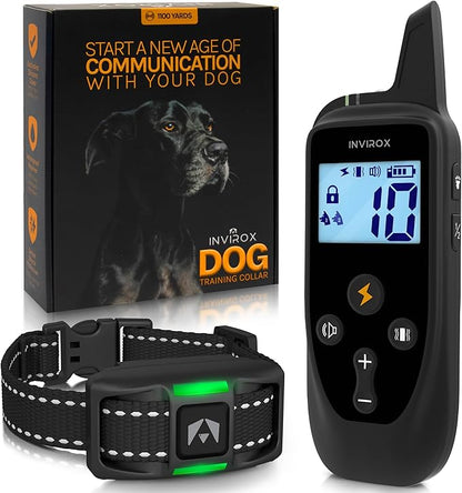 INVIROX 2026 Edition Dog Training Collar, 123 Levels