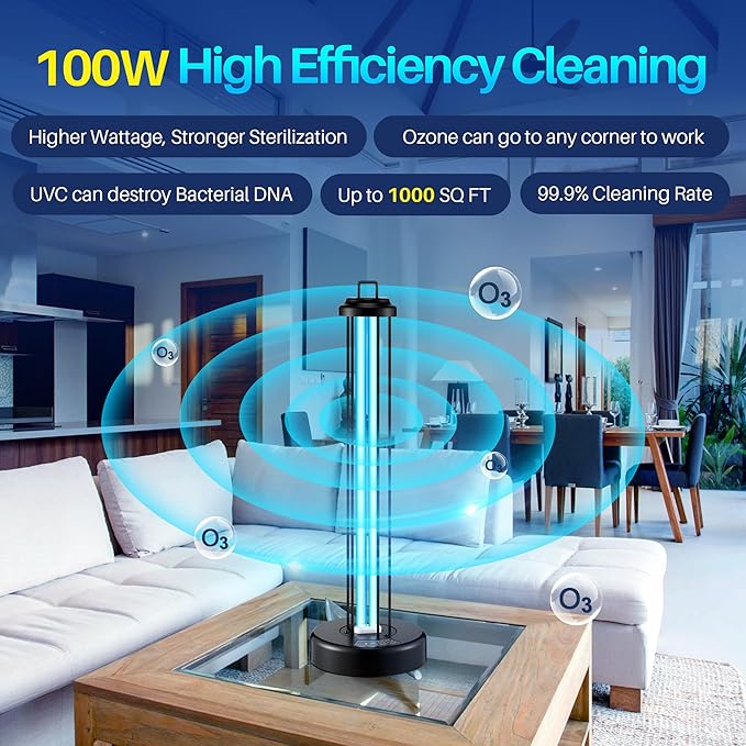 Qualirey 100W UV Light Sanitizer
