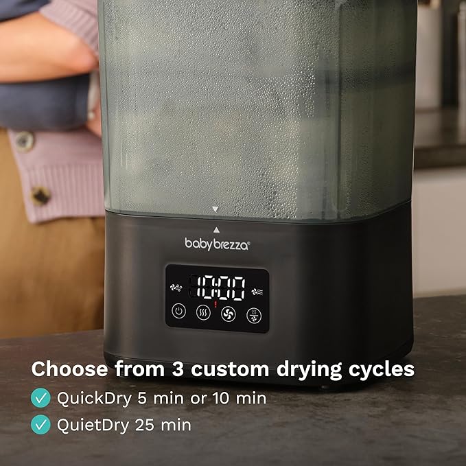 Baby Brezza 10 Minute SuperQuick Bottle Sterilizer + Dryer