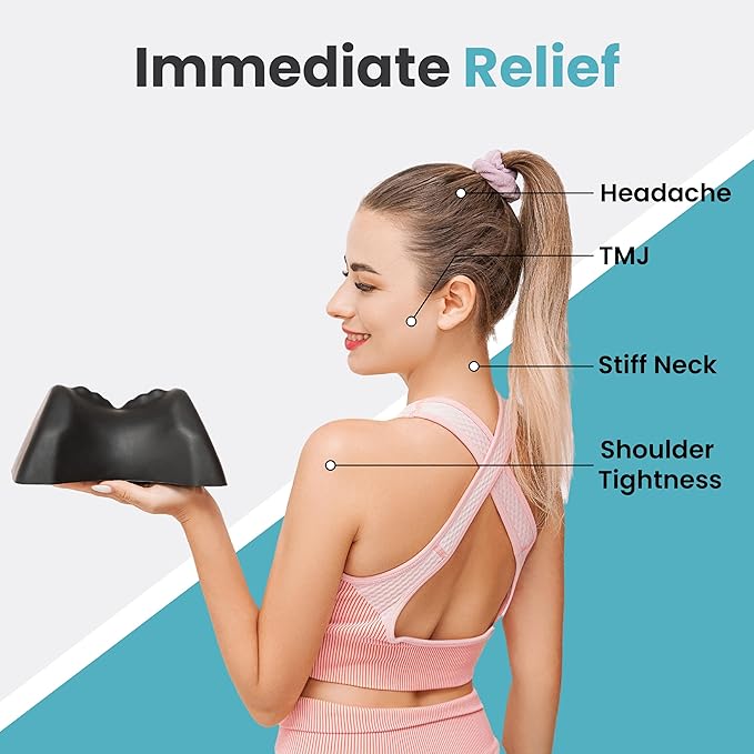 Lumia Wellness Occipital Release Tool, Cervical Traction Pillow