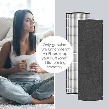 Pure Enrichment® Genuine 2-in-1 True HEPA Replacement Filter