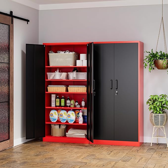 MIIIKO Metal Storage Cabinet