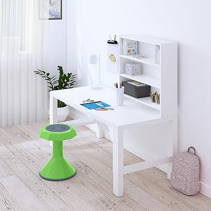 ECR4Kids ACE Active Core Engagement Wobble Stool, 15-Inch Seat Height, Flexible Seating, Grassy Green