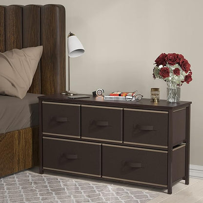 Simple Houseware Wide Dresser for Bedroom