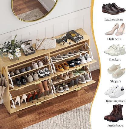 Shoe Cabinet Storage for Entryway