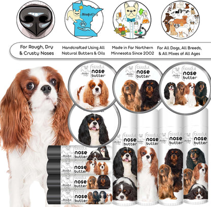 The Blissful Dog Cavalier King Charles Spaniel Unscented Nose Butter - Dog Nose Butter, 8 Ounce