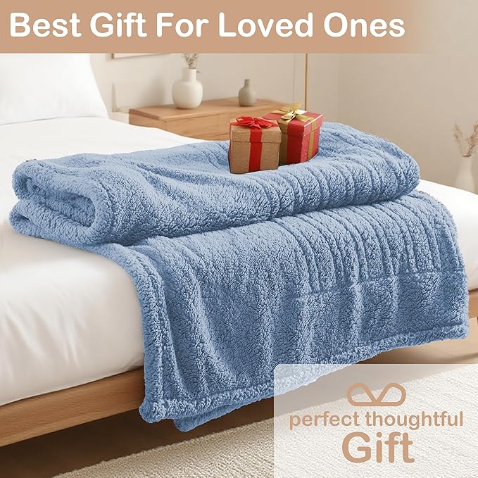 Electric Heated Blanket Full Size 72"×84"