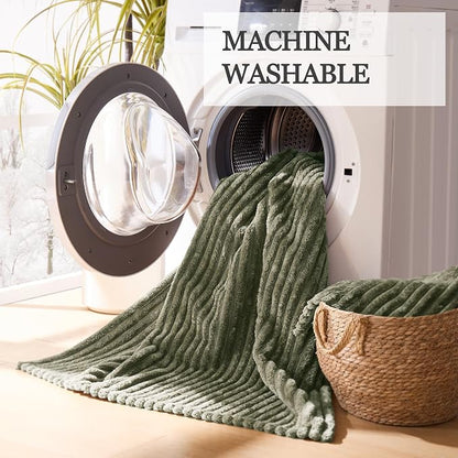 Dual Non-Slip Couch Cover for Dogs Waterproof, Fuzzy Soft Pet Couch Covers for Sofa 3 Cushion, Pet Friendly Soft Dog Bed Covers Sofa Cover Washable (Sage Green, 33" x 85" 1 Pack)