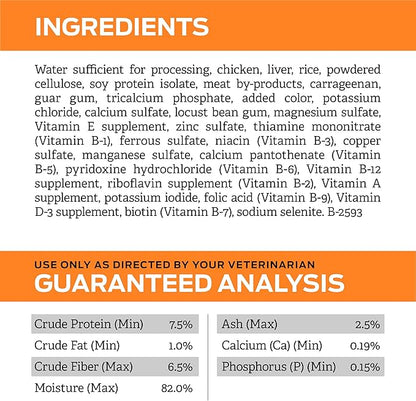 Purina Pro Plan Veterinary Diets OM Overweight Management Canine Formula Dog Food Wet Formula - (Pack of 12) 13.3 oz. Cans